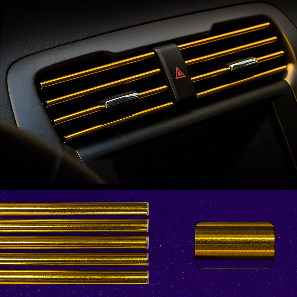 Kit Décoratif pour Aérations de Voiture