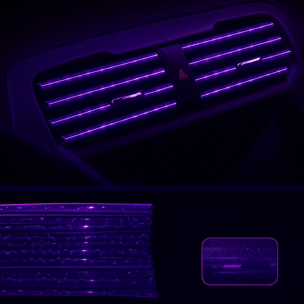 Kit Décoratif pour Aérations de Voiture