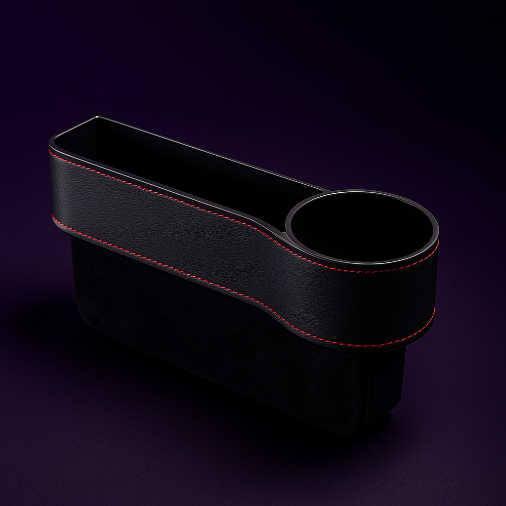 Organiseur de Siège Auto avec Porte-Gobelet