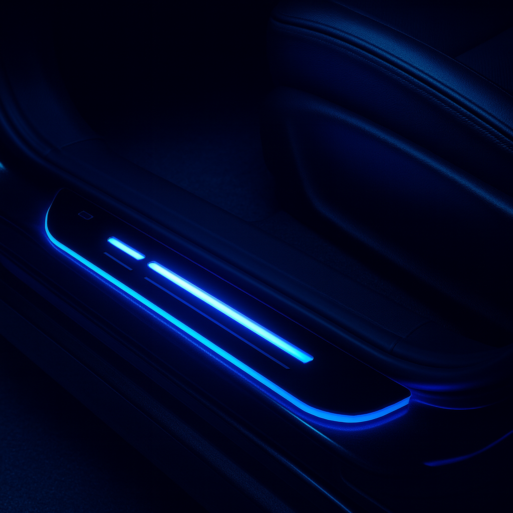 LED de Seuil de Porte Avant + Arrière