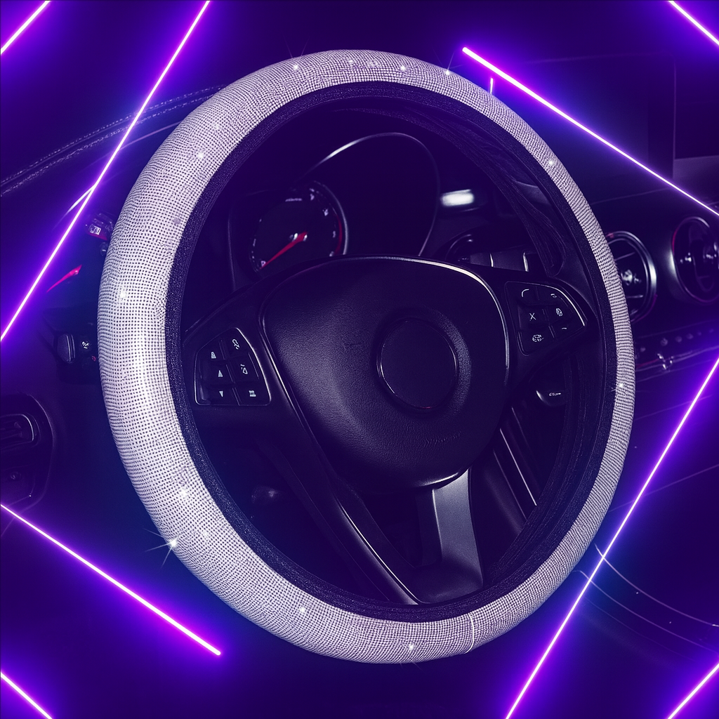 Housse de Volant Luxe Cristal