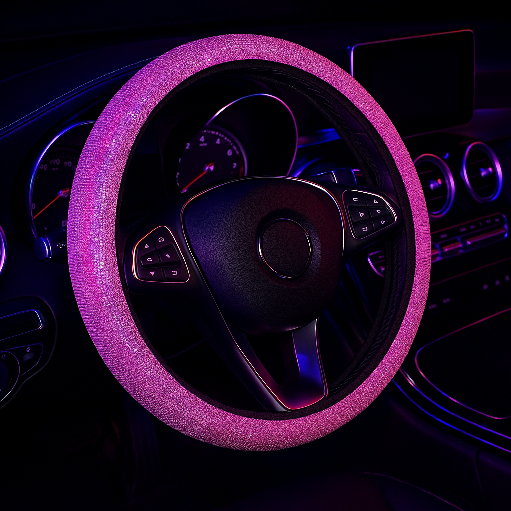 Housse de Volant Luxe Cristal