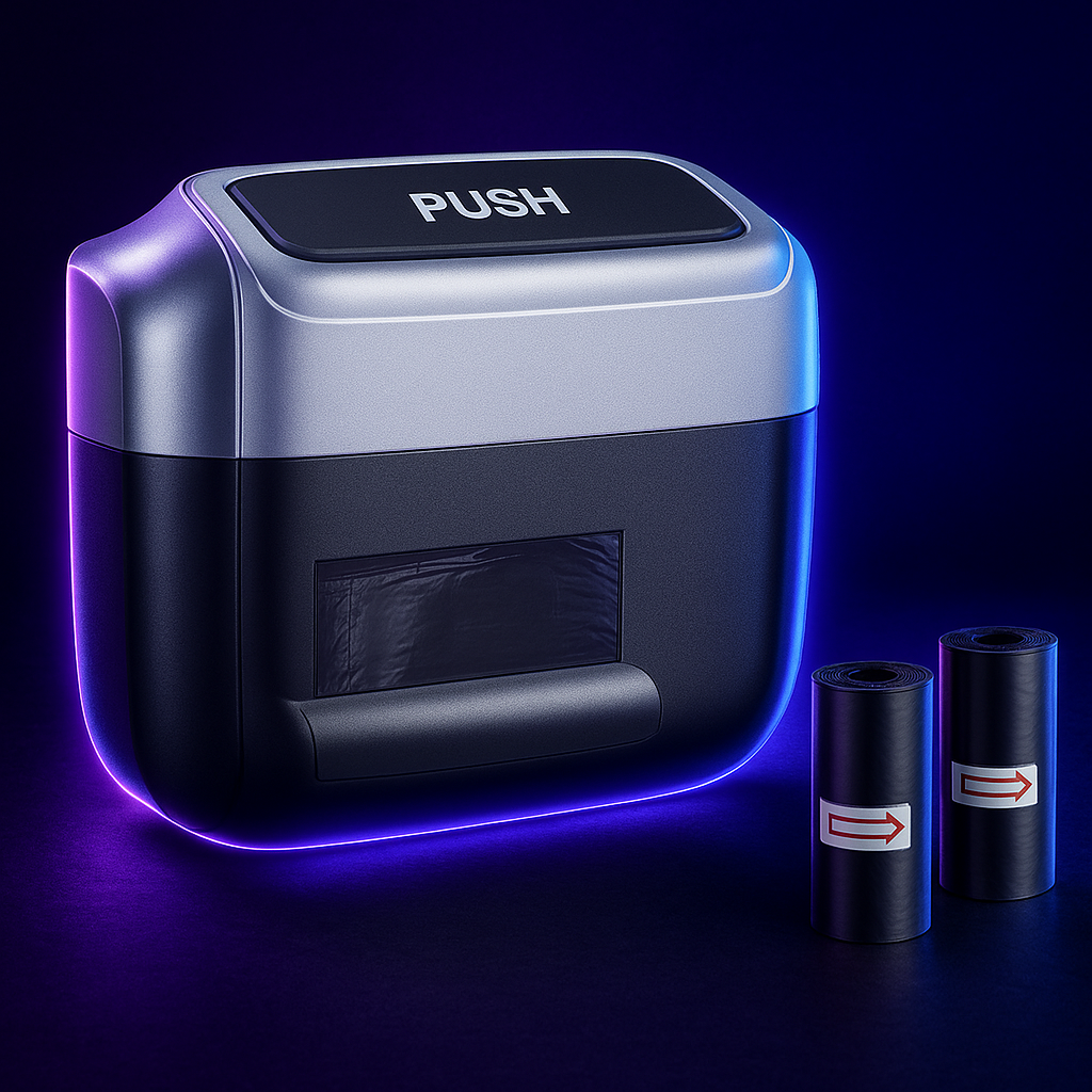 Mini Poubelle de Voiture Compacte